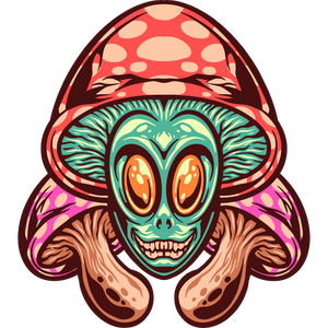 Alien Mushroom T-shirt