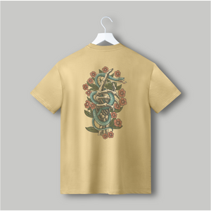 Floral Snake T-shirt