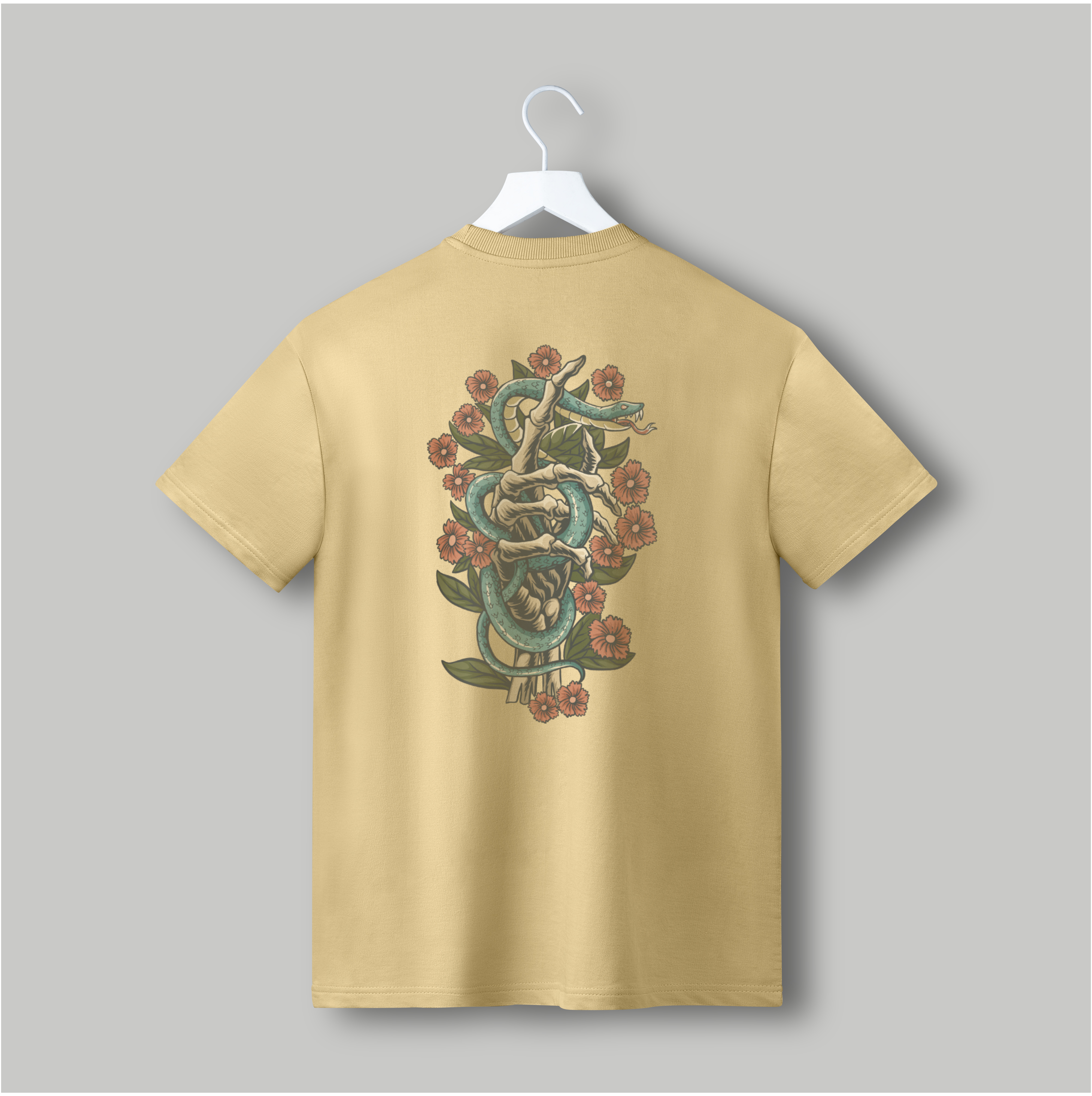 Floral Snake T-shirt