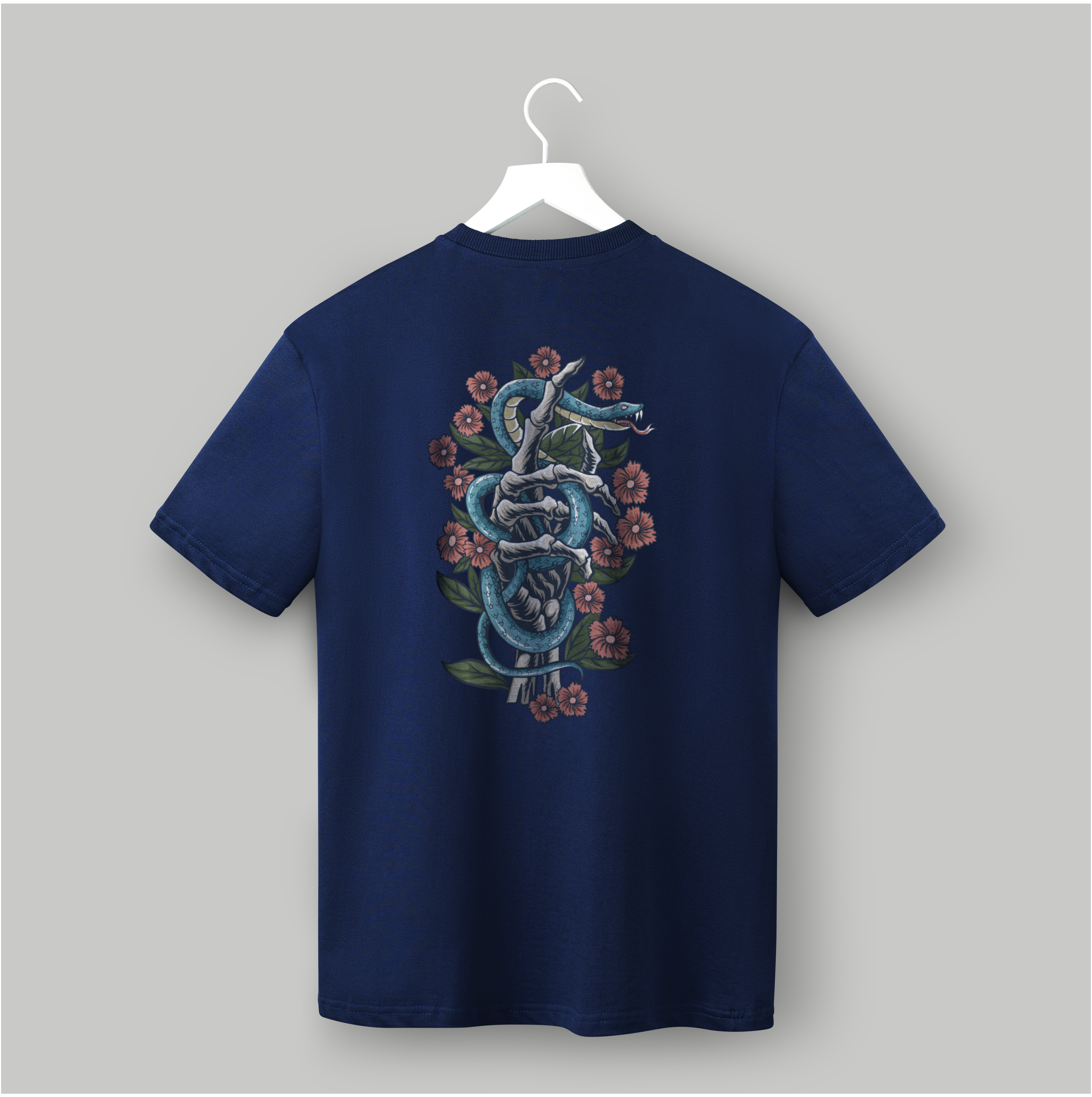 Floral Snake T-shirt