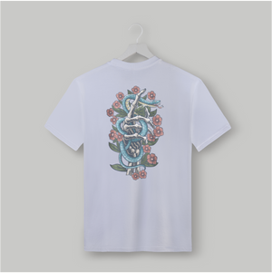 Floral Snake T-shirt