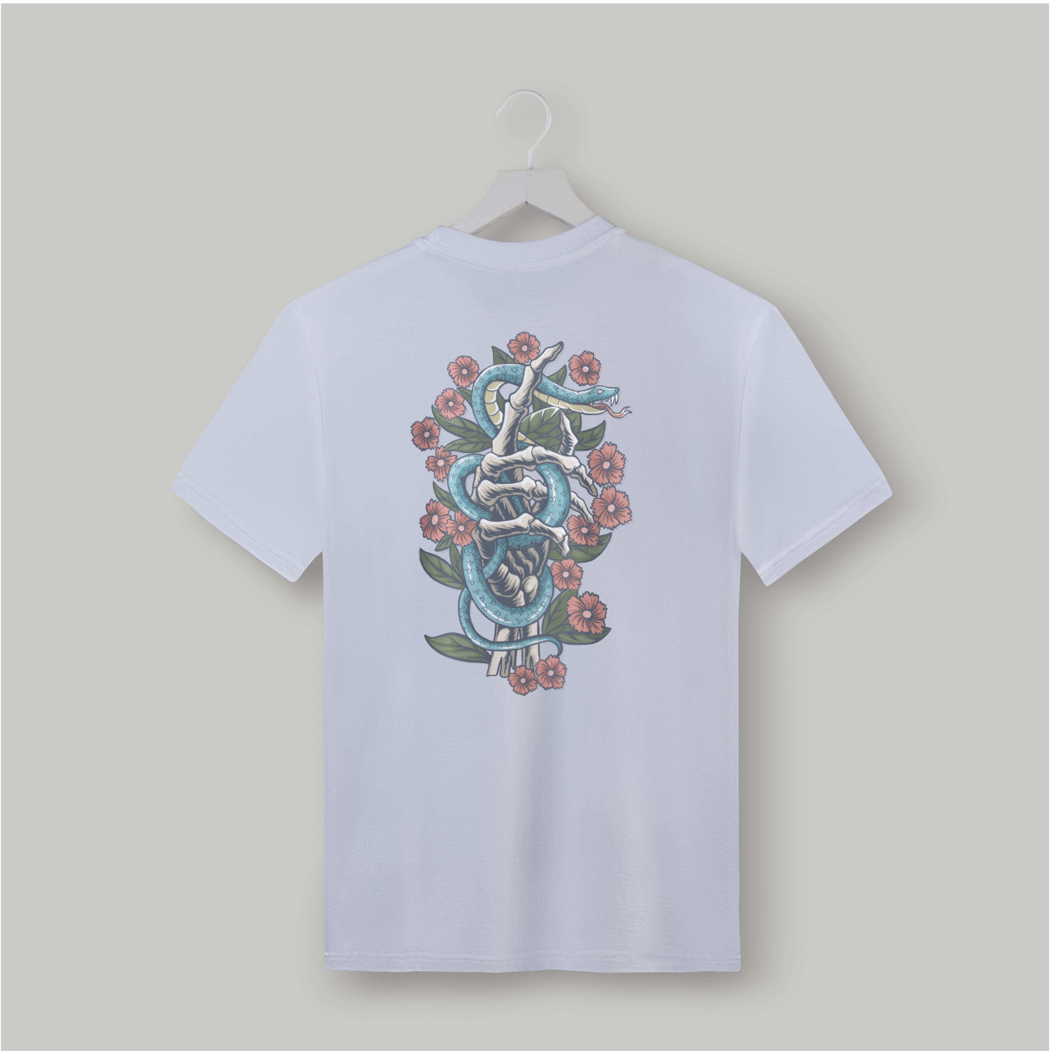 Floral Snake T-shirt