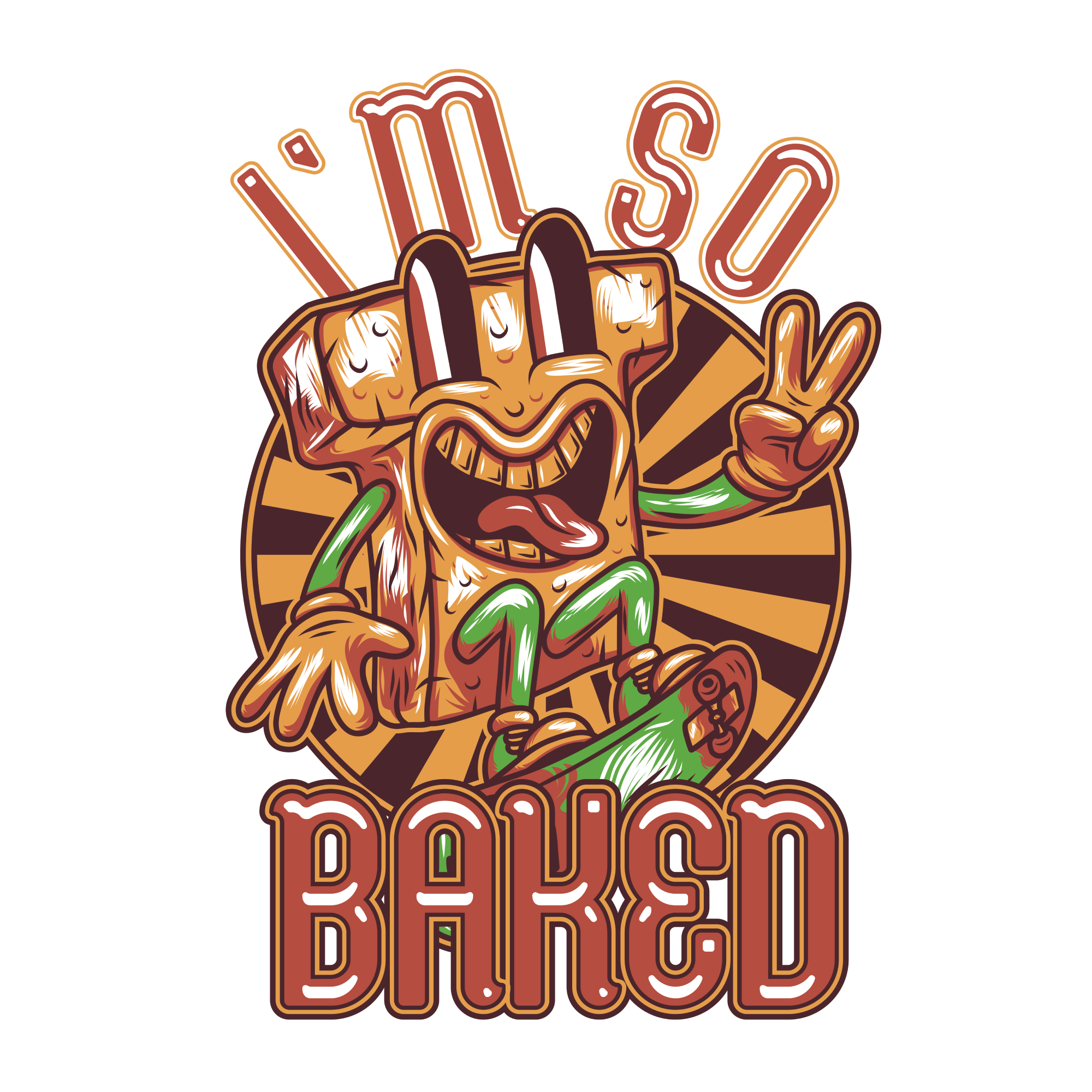 I'm So Baked T-shirt