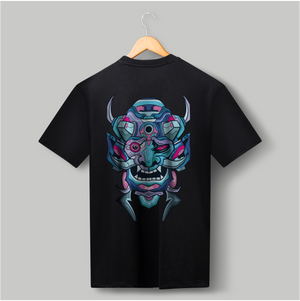 Oni Mask Mecha T-shirt