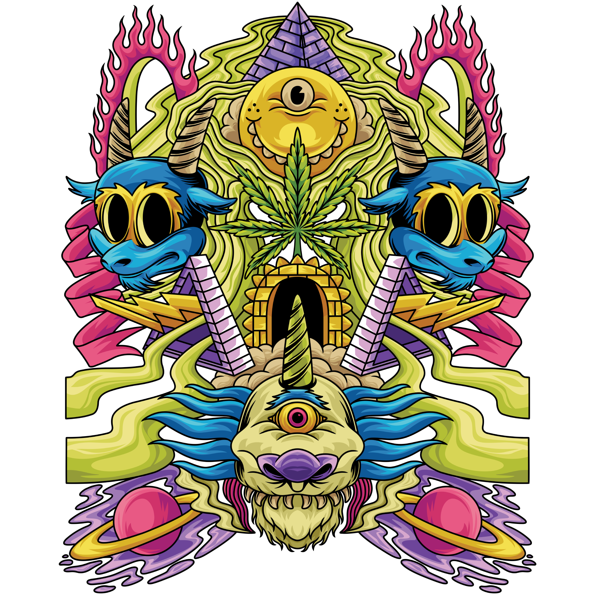 Psychedelic Trip T-shirt