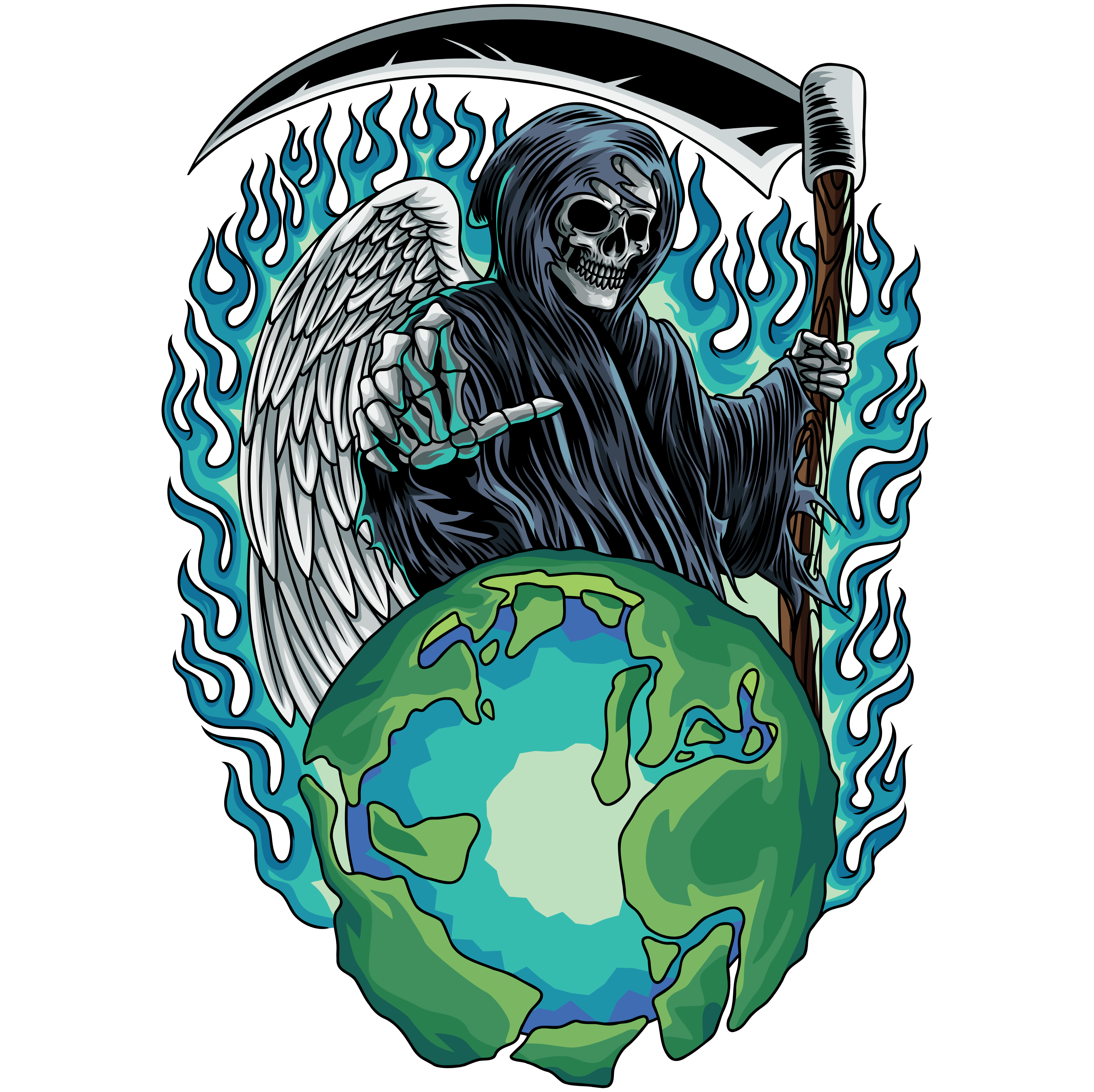 Reaper Earth Control T-shirt