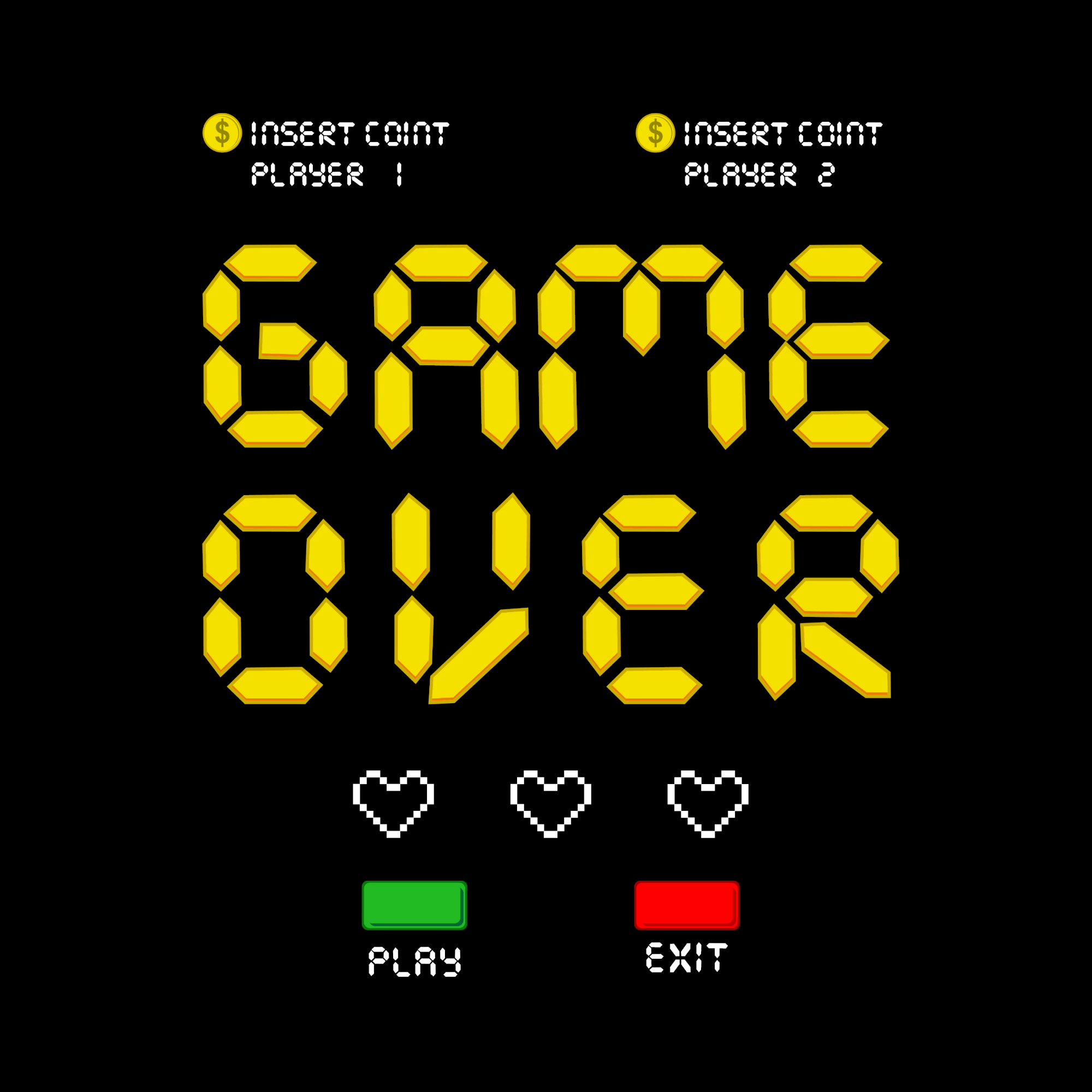 Game Over T-shirt